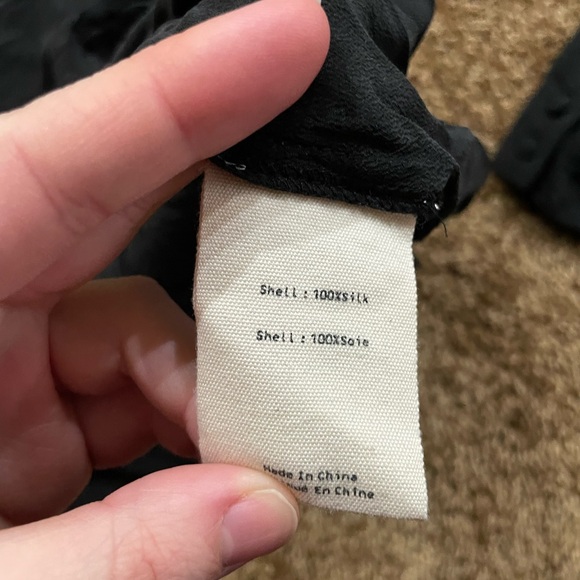 L’agence Silk Button Blouse - Picture 4 of 4